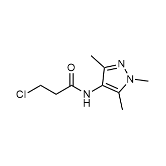 3-Chloro-N-(1,3,5-trimethyl-1H-pyrazol-4-yl)propanamide|CS-0544752