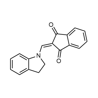 2-(Indolin-1-ylmethylene)-1H-indene-1,3(2H)-dione|CS-0544760