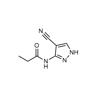 N-(4-cyano-1H-pyrazol-3-yl)propionamide|CS-0544839