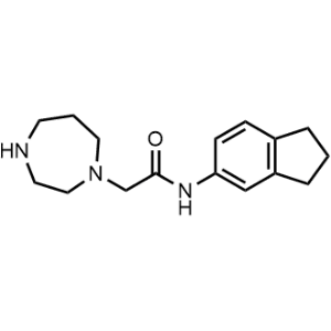 2-(1,4-Diazepan-1-yl)-N-(2,3-dihydro-1H-inden-5-yl)acetamide|CS-0544878