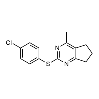2-((4-Chlorophenyl)thio)-4-methyl-6,7-dihydro-5H-cyclopenta[d]pyrimidine|CS-0544892