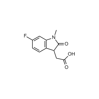 2-(6-Fluoro-1-methyl-2-oxoindolin-3-yl)acetic acid|CS-0544910