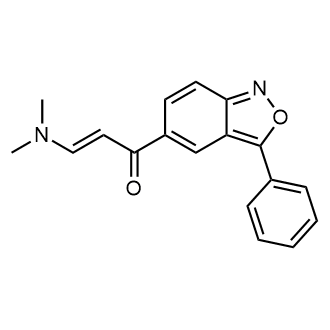 (E)-3-(dimethylamino)-1-(3-phenylbenzo[c]isoxazol-5-yl)prop-2-en-1-one|CS-0544936