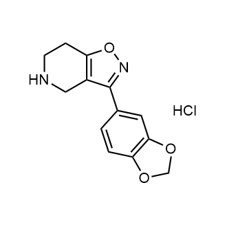 3-(Benzo[d][1,3]dioxol-5-yl)-4,5,6,7-tetrahydroisoxazolo[4,5-c]pyridine hydrochloride|CS-0545006