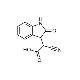 2-Cyano-2-(2-oxoindolin-3-yl)acetic acid|CS-0545074