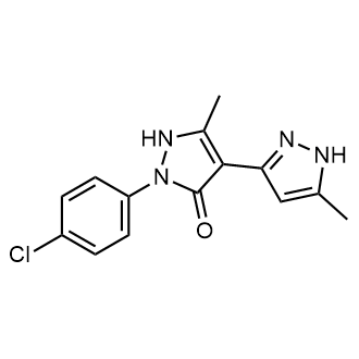 2'-(4-Chlorophenyl)-5,5'-dimethyl-1',2'-dihydro-1H,3'H-[3,4'-bipyrazol]-3'-one|CS-0545174