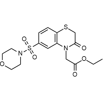Ethyl 2-(6-(morpholinosulfonyl)-3-oxo-2,3-dihydro-4H-benzo[b][1,4]thiazin-4-yl)acetate|CS-0545298