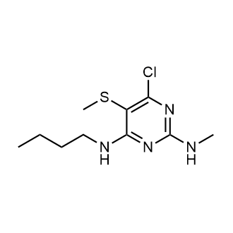 N4-butyl-6-chloro-N2-methyl-5-(methylthio)pyrimidine-2,4-diamine|CS-0545448