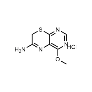 4-Methoxy-7H-pyrimido[4,5-b][1,4]thiazin-6-amine hydrochloride|CS-0545508