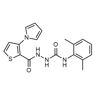 2-(3-(1H-pyrrol-1-yl)thiophene-2-carbonyl)-N-(2,6-dimethylphenyl)hydrazine-1-carboxamide|CS-0545550