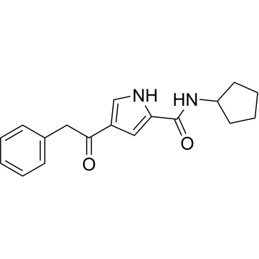 N-cyclopentyl-4-(2-phenylacetyl)-1H-pyrrole-2-carboxamide|CS-0545565