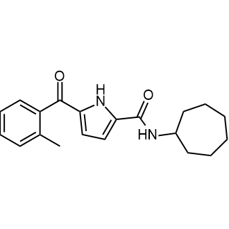 N-cycloheptyl-5-(2-methylbenzoyl)-1H-pyrrole-2-carboxamide|CS-0545578