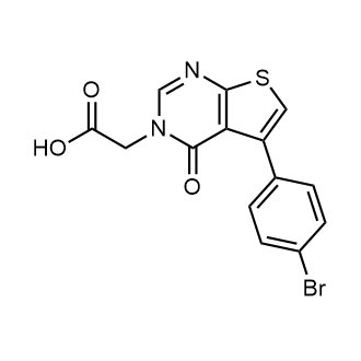 2-(5-(4-Bromophenyl)-4-oxothieno[2,3-d]pyrimidin-3(4H)-yl)acetic acid|CS-0545594