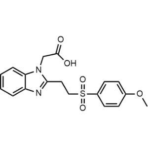 2-(2-(2-((4-Methoxyphenyl)sulfonyl)ethyl)-1H-benzo[d]imidazol-1-yl)acetic acid|CS-0545628