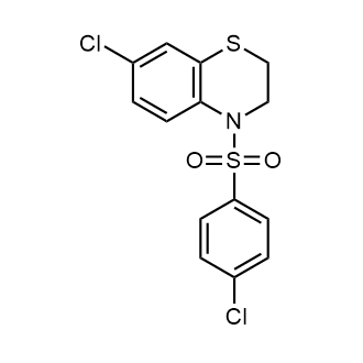 7-Chloro-4-((4-chlorophenyl)sulfonyl)-3,4-dihydro-2H-benzo[b][1,4]thiazine|CS-0545700