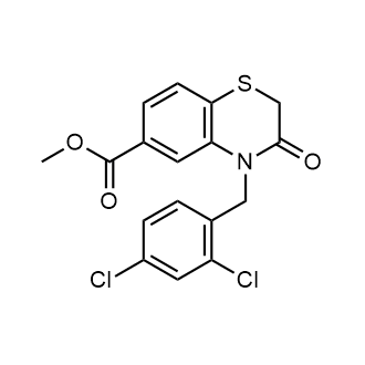 Methyl 4-(2,4-dichlorobenzyl)-3-oxo-3,4-dihydro-2H-benzo[b][1,4]thiazine-6-carboxylate|CS-0545714