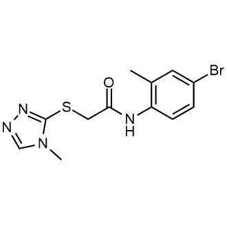 N-(4-bromo-2-methylphenyl)-2-((4-methyl-4H-1,2,4-triazol-3-yl)thio)acetamide|CS-0545738