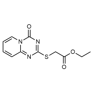 Ethyl 2-((4-oxo-4H-pyrido[1,2-a][1,3,5]triazin-2-yl)thio)acetate|CS-0545791