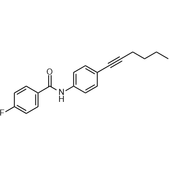 4-Fluoro-N-(4-(hex-1-yn-1-yl)phenyl)benzamide|CS-0545892