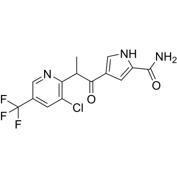 4-(2-(3-Chloro-5-(trifluoromethyl)pyridin-2-yl)propanoyl)-1H-pyrrole-2-carboxamide|CS-0546019