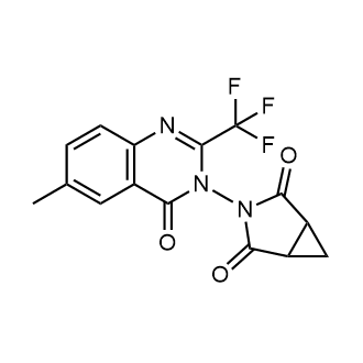 3-(6-Methyl-4-oxo-2-(trifluoromethyl)quinazolin-3(4H)-yl)-3-azabicyclo[3.1.0]Hexane-2,4-dione|CS-0546024