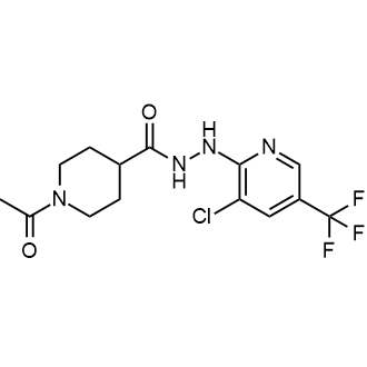 1-Acetyl-N'-(3-chloro-5-(trifluoromethyl)pyridin-2-yl)piperidine-4-carbohydrazide|CS-0546067