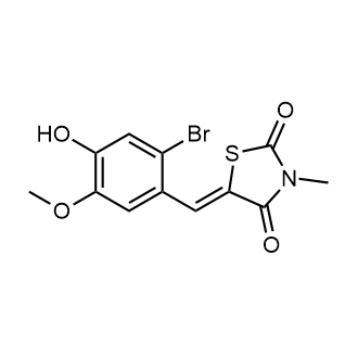 (Z)-5-(2-bromo-4-hydroxy-5-methoxybenzylidene)-3-methylthiazolidine-2,4-dione|CS-0546100