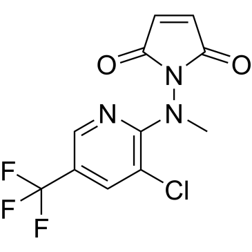 1-((3-Chloro-5-(trifluoromethyl)pyridin-2-yl)(methyl)amino)-1H-pyrrole-2,5-dione|CS-0546105