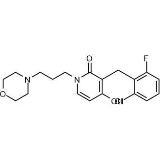 3-(2-Chloro-6-fluorobenzyl)-4-hydroxy-1-(3-morpholinopropyl)pyridin-2(1H)-one|CS-0546142