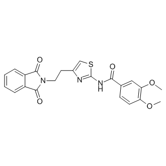 N-(4-(2-(1,3-dioxoisoindolin-2-yl)ethyl)thiazol-2-yl)-3,4-dimethoxybenzamide|CS-0546223