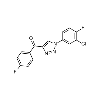 (1-(3-Chloro-4-fluorophenyl)-1H-1,2,3-triazol-4-yl)(4-fluorophenyl)methanone|CS-0546238