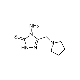 4-Amino-5-(pyrrolidin-1-ylmethyl)-2,4-dihydro-3H-1,2,4-triazole-3-thione|CS-0546377