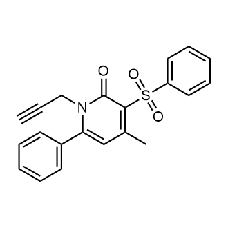 4-Methyl-6-phenyl-3-(phenylsulfonyl)-1-(prop-2-yn-1-yl)pyridin-2(1H)-one|CS-0546385