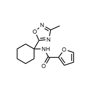 N-(1-(3-methyl-1,2,4-oxadiazol-5-yl)cyclohexyl)furan-2-carboxamide|CS-0546414