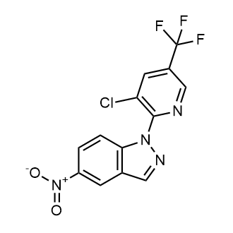 1-(3-Chloro-5-(trifluoromethyl)pyridin-2-yl)-5-nitro-1H-indazole|CS-0546427