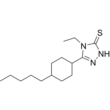 4-Ethyl-5-(4-pentylcyclohexyl)-2,4-dihydro-3H-1,2,4-triazole-3-thione|CS-0546473