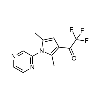 1-(2,5-Dimethyl-1-(pyrazin-2-yl)-1H-pyrrol-3-yl)-2,2,2-trifluoroethan-1-one|CS-0546509