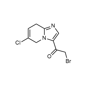 2-Bromo-1-(6-chloro-5,8-dihydroimidazo[1,2-a]pyridin-3-yl)ethan-1-one|CS-0546515