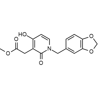 Methyl 2-(1-(benzo[d][1,3]dioxol-5-ylmethyl)-4-hydroxy-2-oxo-1,2-dihydropyridin-3-yl)acetate|CS-0546583