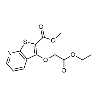 Methyl 3-(2-ethoxy-2-oxoethoxy)thieno[2,3-b]pyridine-2-carboxylate|CS-0546587