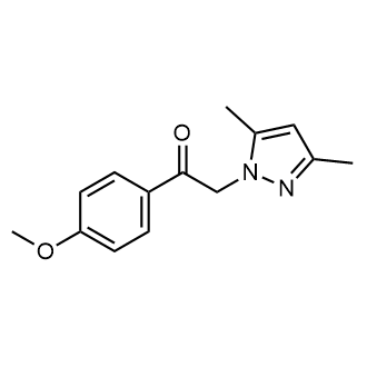 2-(3,5-Dimethyl-1H-pyrazol-1-yl)-1-(4-methoxyphenyl)ethan-1-one|CS-0546678