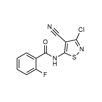 N-(3-chloro-4-cyanoisothiazol-5-yl)-2-fluorobenzamide|CS-0546690