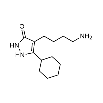 4-(4-Aminobutyl)-5-cyclohexyl-1,2-dihydro-3H-pyrazol-3-one|CS-0546722