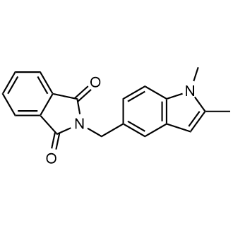 2-((1,2-Dimethyl-1H-indol-5-yl)methyl)isoindoline-1,3-dione|CS-0546727
