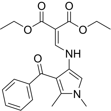 Diethyl 2-(((4-benzoyl-1,5-dimethyl-1H-pyrrol-3-yl)amino)methylene)malonate|CS-0546739