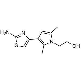 2-(3-(2-Aminothiazol-4-yl)-2,5-dimethyl-1H-pyrrol-1-yl)ethan-1-ol|CS-0546745