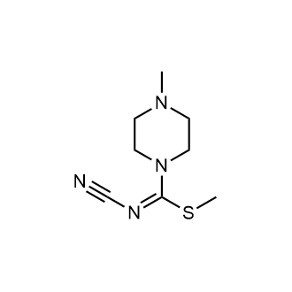 Methyl N-cyano-4-methylpiperazine-1-carbimidothioate|CS-0546788