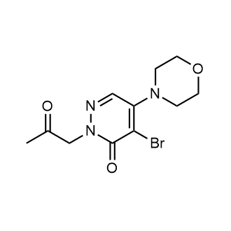 4-Bromo-5-morpholino-2-(2-oxopropyl)pyridazin-3(2H)-one|CS-0546797