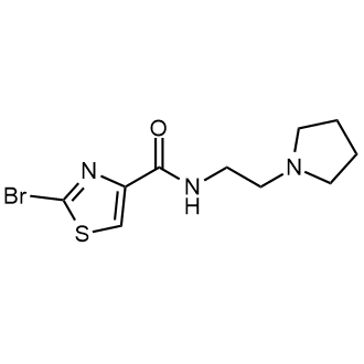 2-Bromo-N-(2-(pyrrolidin-1-yl)ethyl)thiazole-4-carboxamide|CS-0546812