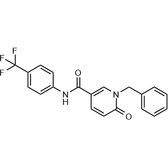 1-Benzyl-6-oxo-N-(4-(trifluoromethyl)phenyl)-1,6-dihydropyridine-3-carboxamide|CS-0546860